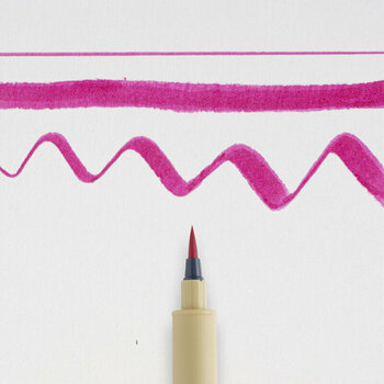Technical Pen Sakura Pigma Brush Rose - 4