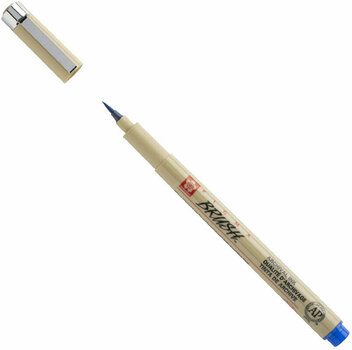 Technické pero Sakura Pigma Brush Blue - 2