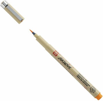 Technical Pen Sakura Pigma Brush Orange - 2