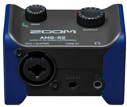 USB audio převodník - zvuková karta Zoom AMS-22 - 4