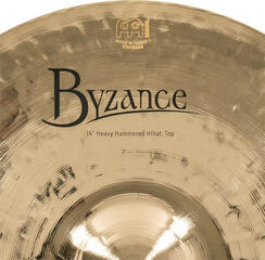 Hihat Becken Meinl Byzance Brilliant Heavy Hammered 14" Hihat Becken - 3