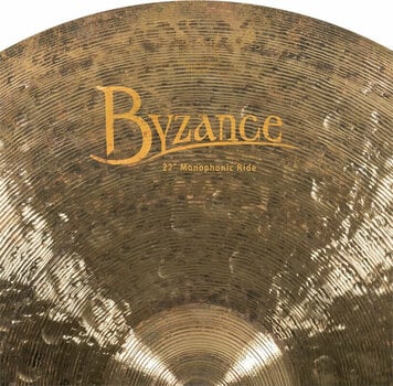 Cymbale ride Meinl Byzance Jazz Monophonic Cymbale ride 22" - 3