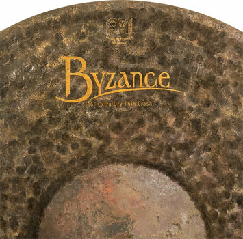 Crash Cymbal Meinl Byzance Extra Dry Thin Crash Cymbal 16" - 3