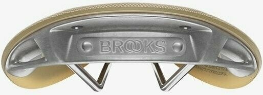 Saddle Brooks C17 Special Organic Alu Frame Natural Steel Alloy Saddle - 6