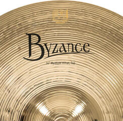 Hihat Becken Meinl Byzance Medium Brilliant 14" Hihat Becken - 3