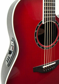 Elektro-akoestische gitaar Ovation 2771AX-CCB Cherry Burst - 2