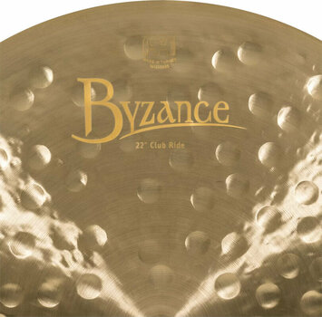 Ride Cymbal Meinl Byzance Jazz Club Ride Cymbal 22" - 3
