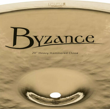 China Becken Meinl Byzance Brilliant Heavy Hammered China Becken 20" - 4