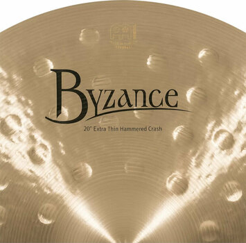 Crash Cymbal Meinl Byzance Traditional Extra Thin Hammered Crash Cymbal 20" - 3