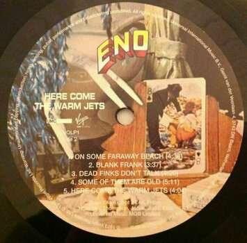 Vinyl Record Brian Eno - Here Come The Warm Jets (Remastered) (LP) - 3
