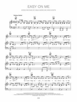 Παρτιτούρες για Πληκτροφόρα Όργανα Adele The Complete Colection: Piano, Vocal and Guitar Μουσικές νότες - 3
