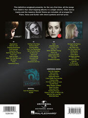 Note Adele The Complete Colection: Piano, Vocal and Guitar Note - 4