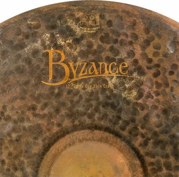 Crash Cymbal Meinl Byzance Extra Dry Thin Crash Cymbal 17" - 3