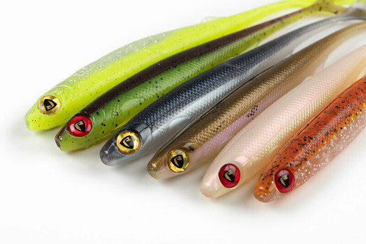 Leurre artificiel Fox Rage Slick Finesse Super Soft Chartreuse Ayu UV 16 cm Leurre artificiel - 5