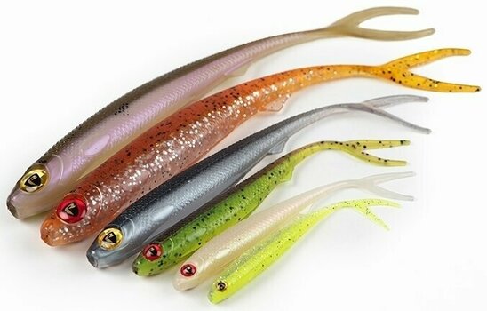 Leurre artificiel Fox Rage Slick Finesse Super Soft Chartreuse Ayu UV 16 cm Leurre artificiel - 9