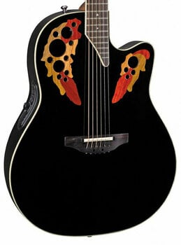 Elektro-akoestische gitaar Ovation 2778AX-5 Zwart - 2