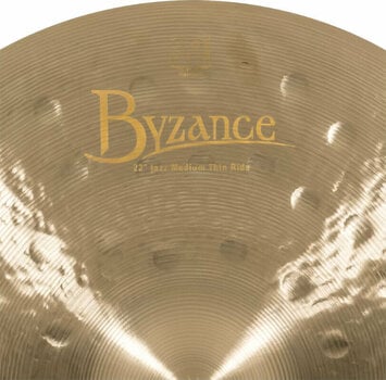 Ride Cymbal Meinl Byzance Jazz Medium Thin Ride Cymbal 22" - 3