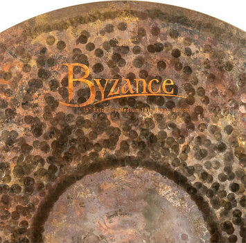 Cymbale charleston Meinl Byzance Extra Dry Medium Thin Cymbale charleston 15" - 7