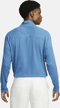Polo trøje Nike Dri-Fit ADV Vapor Mens Half-Zip Top Dark Marina Blue/Dutch Blue/Black 2XL - 2