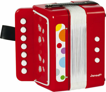 Button accordion
 Janod Confetti Accordion Red Button accordion
 - 2