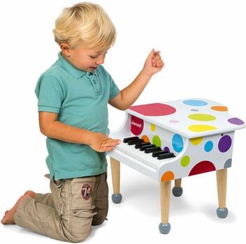 Kindertoetsenbord / Kinderkeyboard Janod Confetti Grand Piano - 2