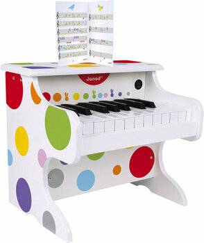 Kindertoetsenbord / Kinderkeyboard Janod Confetti Electronic Piano - 2