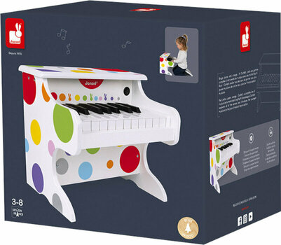 Kindertoetsenbord / Kinderkeyboard Janod Confetti Electronic Piano - 5