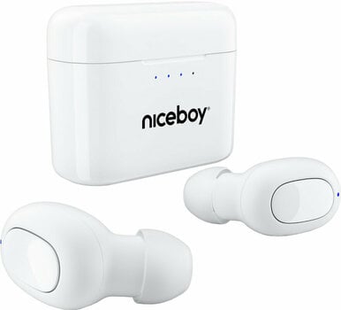 Intra-auriculares true wireless Niceboy HIVE Podsie 3 Polar White - 4
