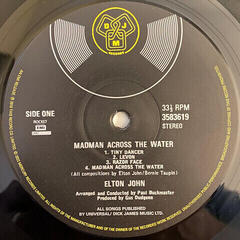 Vinylskiva Elton John - Madman Across The Water (4 LP) - 1