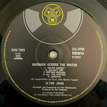 Vinyl Record Elton John - Madman Across The Water (4 LP) - 3