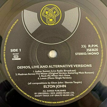 Hanglemez Elton John - Madman Across The Water (4 LP) - 4