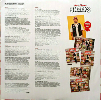 Vinyylilevy Jax Jones - Snacks (Yellow Vinyl) (LP) - 9