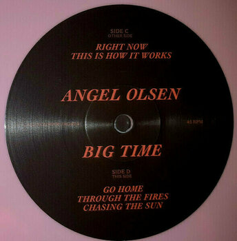 Vinyl Record Angel Olsen - Big Time (Pink Vinyl) (2 LP) - 6