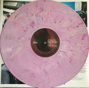 Vinyl Record Chuck Prophet - The Age Of Miracles (Pink Marble Vinyl) (LP) - 2