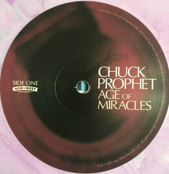 Vinyl Record Chuck Prophet - The Age Of Miracles (Pink Marble Vinyl) (LP) - 4