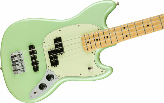 Elektrische basgitaar Fender Player Series Mustang Bass PJ MN Sea Foam Pearl - 3