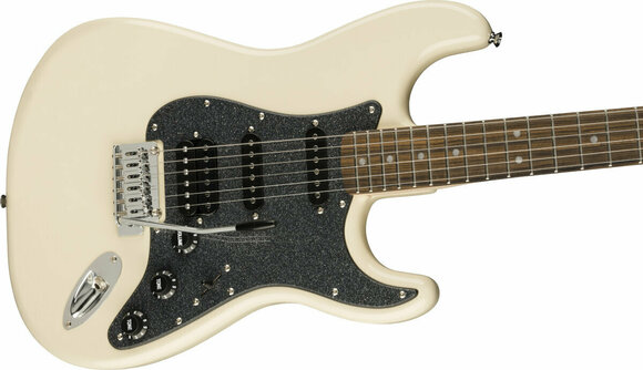 Електрическа китара Fender Squier FSR Affinity Series Stratocaster HSS LRL Olympic White - 4