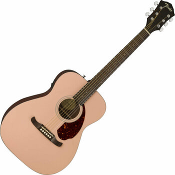 electro-acoustic guitar Fender FSR FA-230E Concert WN Shell Pink electro-acoustic guitar - 3