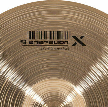 Effects Cymbal Meinl GX-12/14XTS Generation X X-treme Stack 12/14 Effects Cymbal Set - 4
