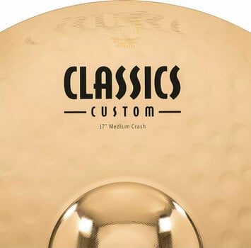 Crash Cymbal Meinl Classics Custom Medium Crash Cymbal 17" - 3