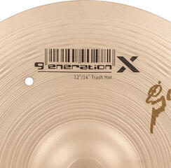 Effects Cymbal Meinl GX-12/14TH Generation X Trash Hat 12/14 Set Effects Cymbal - 3