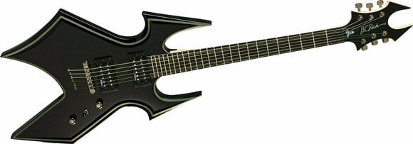 Guitarra eléctrica BC RICH TWBSTO Trace Warbeast Electric Guitar Onyx Black - 2
