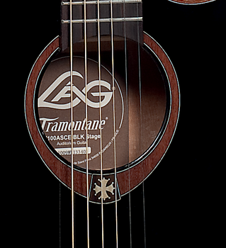 Guitarra electroacustica LAG T100ASCE-BLK - 3