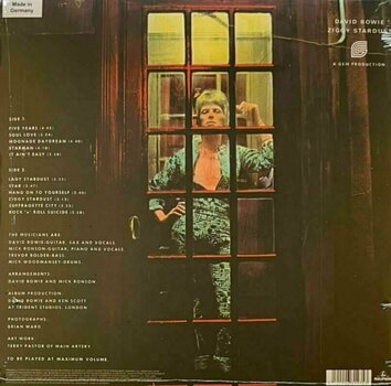 LP David Bowie - The Rise And Fall Of Ziggy Stardust And The Spiders From Mars (Half Speed) (LP) - 2
