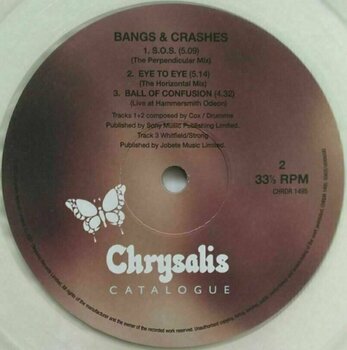 Płyta winylowa Go West - Bangs & Crashes (RSD 2022) (Clear Vinyl) (2 LP) - 3