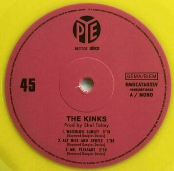 Vinyl Record The Kinks - Waterloo Sunset (RSD 2022) (EP) - 2