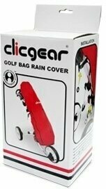 Szállítókocsi tartozék Clicgear Bag Rain Cover Black - 5