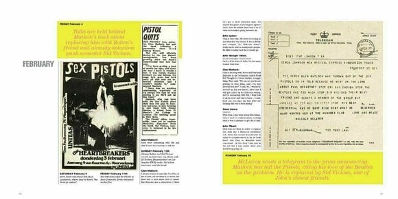 Biografická kniha Sex Pistols - 1977: The Bollocks Diaries - 2