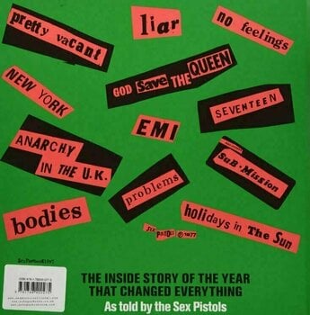 Biografisk bog Sex Pistols - 1977: The Bollocks Diaries - 8