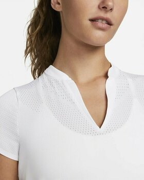 Polo Shirt Nike Dri-Fit Advantage Ace WomenS Polo Shirt White/White 2XL - 3